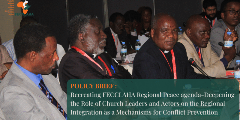 Policy brief: Recreating FECCLAHA Regional Peace agenda