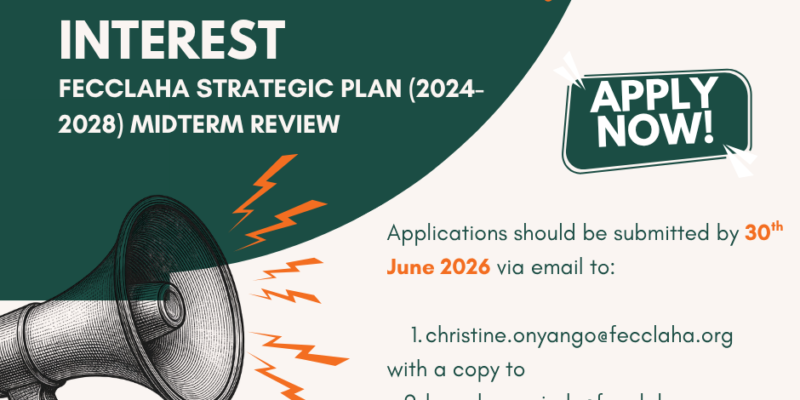 TERMS OF REFERENCE FOR FECCLAHA STRATEGIC PLAN (2024- 2028) MIDTERM REVIEW